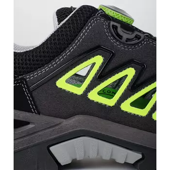 Jalas 9538 Exalter Easyroll safety sandals S1P, Black/Green