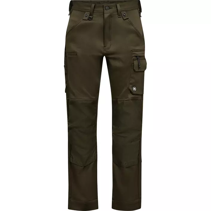 Engel X-treme work trousers, Forest green, large image number 0