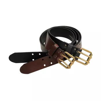 Pinewood leather belt 40mm, Black