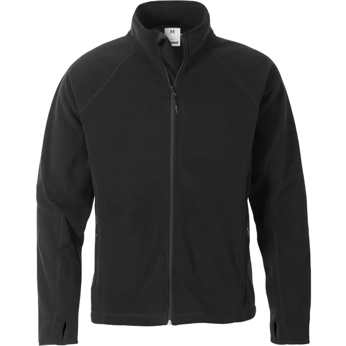 Fristads fleece jacket, Black, large image number 0