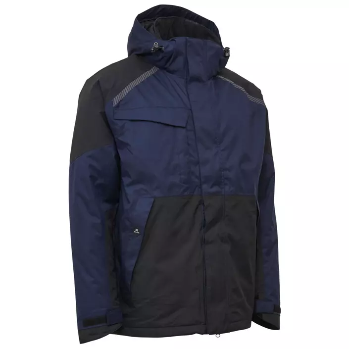 Elka Working Xtreme winter jacket full stretch, Marine Blue/Black, large image number 0
