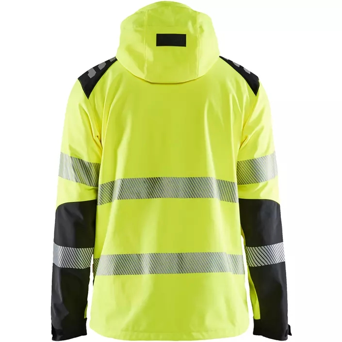 Blåkläder softshelljacka, Varsel Gul/Svart, large image number 2