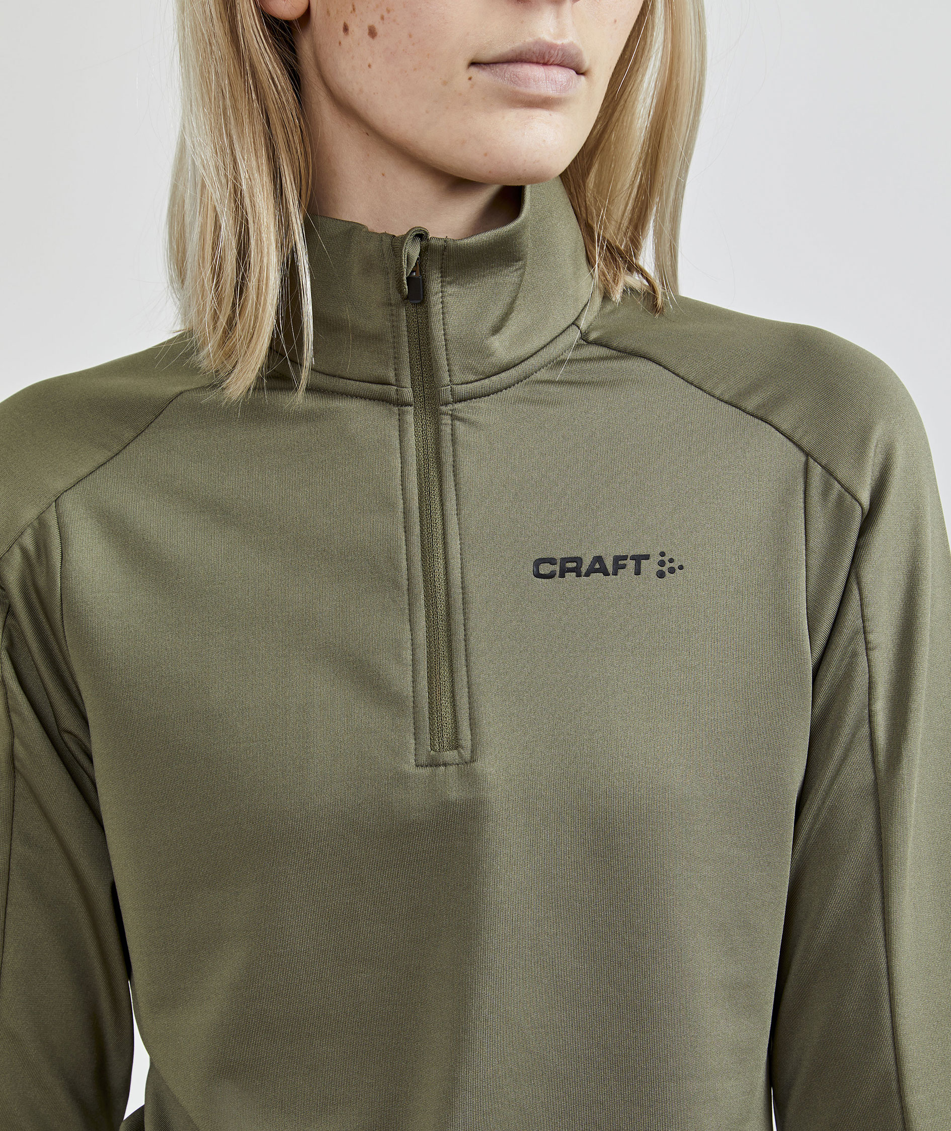 Craft Core Gain half zip dame midlayer, Rift, large image number 4