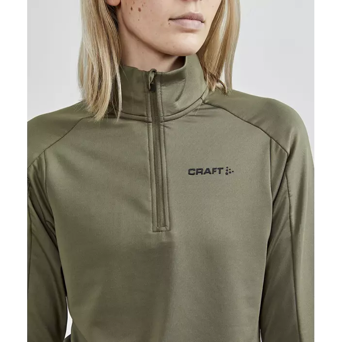 Craft Core Gain women's half zip midlayer, Rift, large image number 4