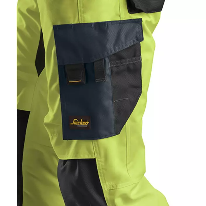Snickers AllroundWork 37.5® winter trousers+ 6639, Hi-Vis Gul/Steel Grey, large image number 4