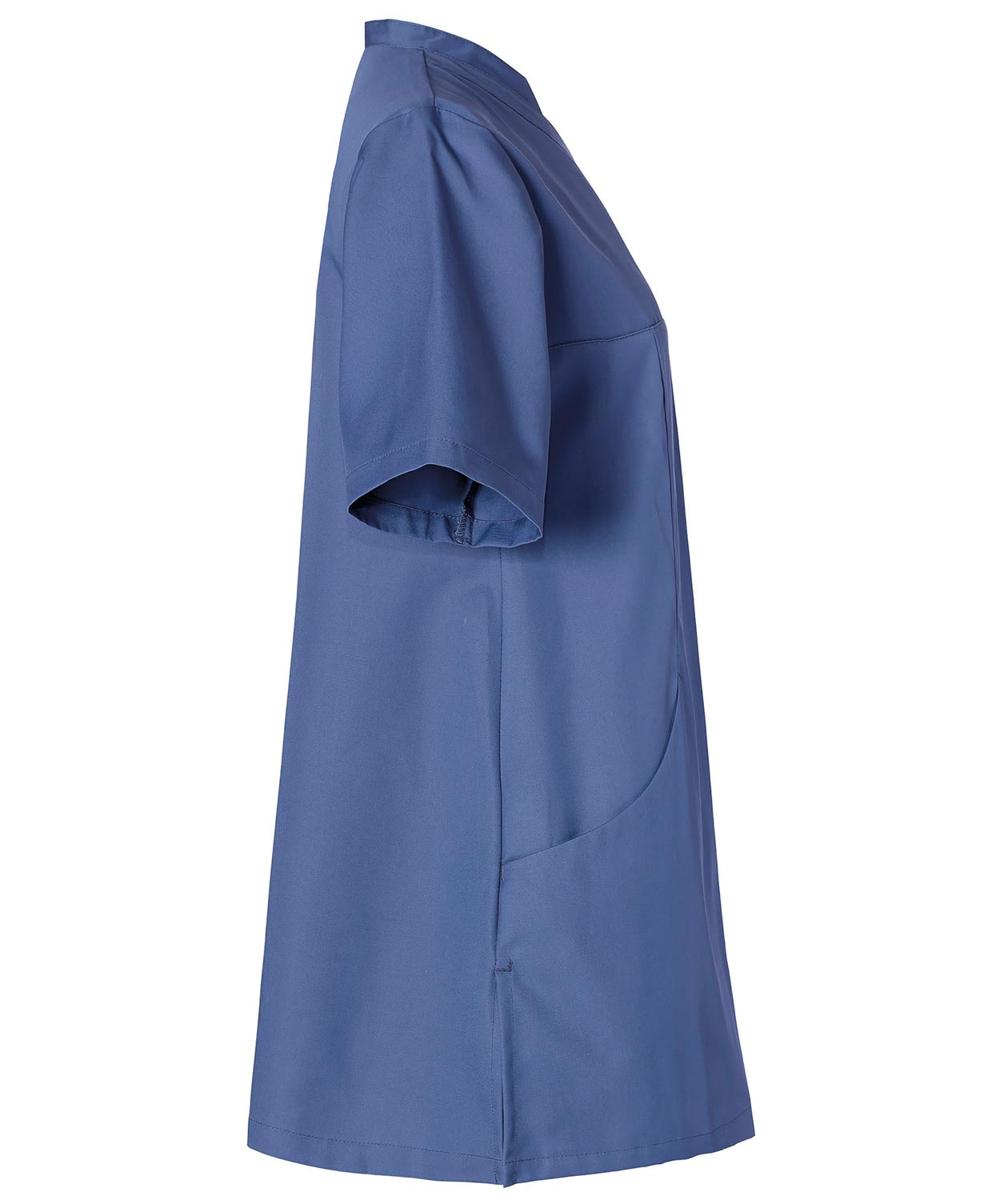 Segers 3530 women's+ smock, Denim blue