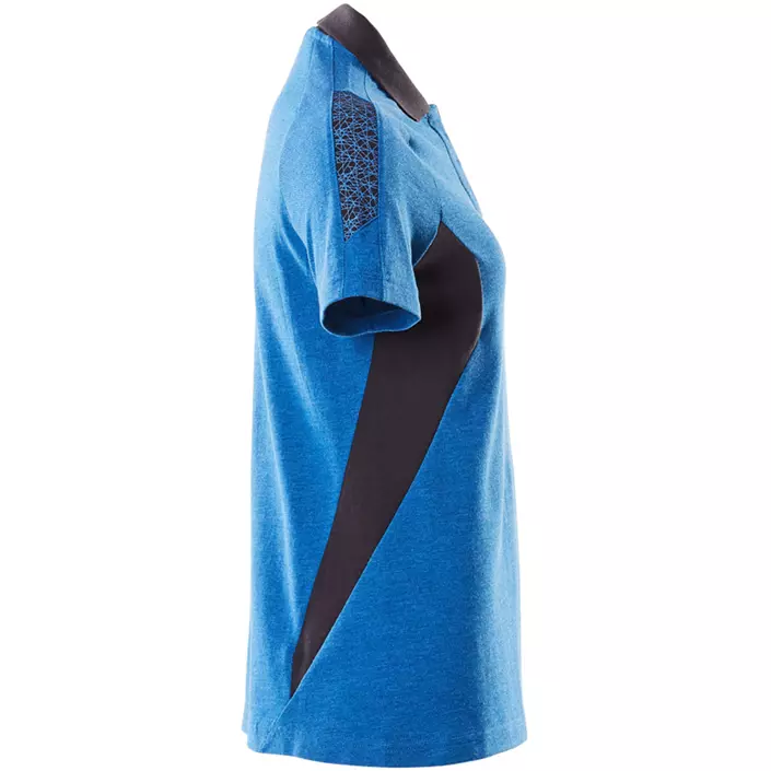 Mascot Accelerate pikétröja dam, Azurblå/Mörk Marin, large image number 2