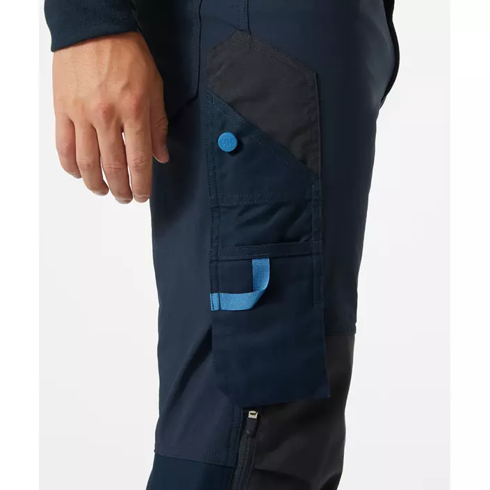 Helly Hansen Oxford 4X work trousers full stretch, Navy/Ebony, large image number 5
