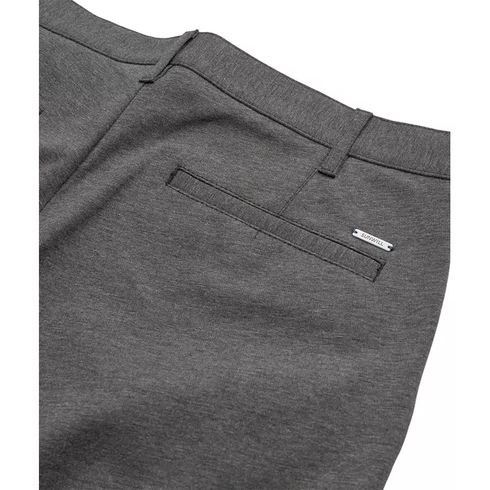 Sunwill Extreme Flexibility Slim fit chinos, Charcoal, large image number 6