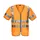 ProJob reflective safety vest 6707, Orange, Orange, swatch