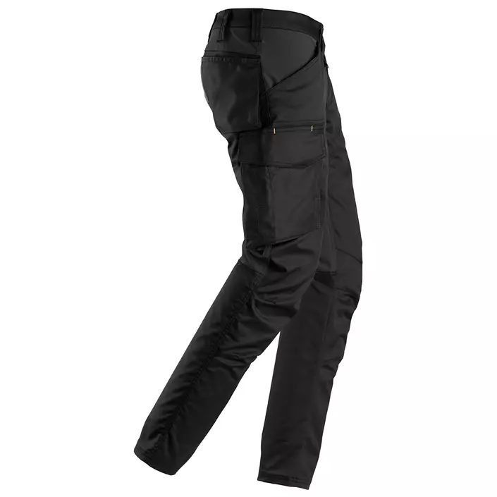 Snickers AllroundWork women's service trousers 6703, Black, large image number 3