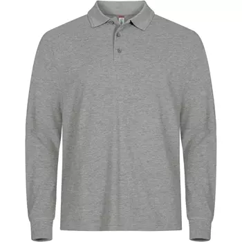 Clique Manhattan polo shirt, Grey Melange