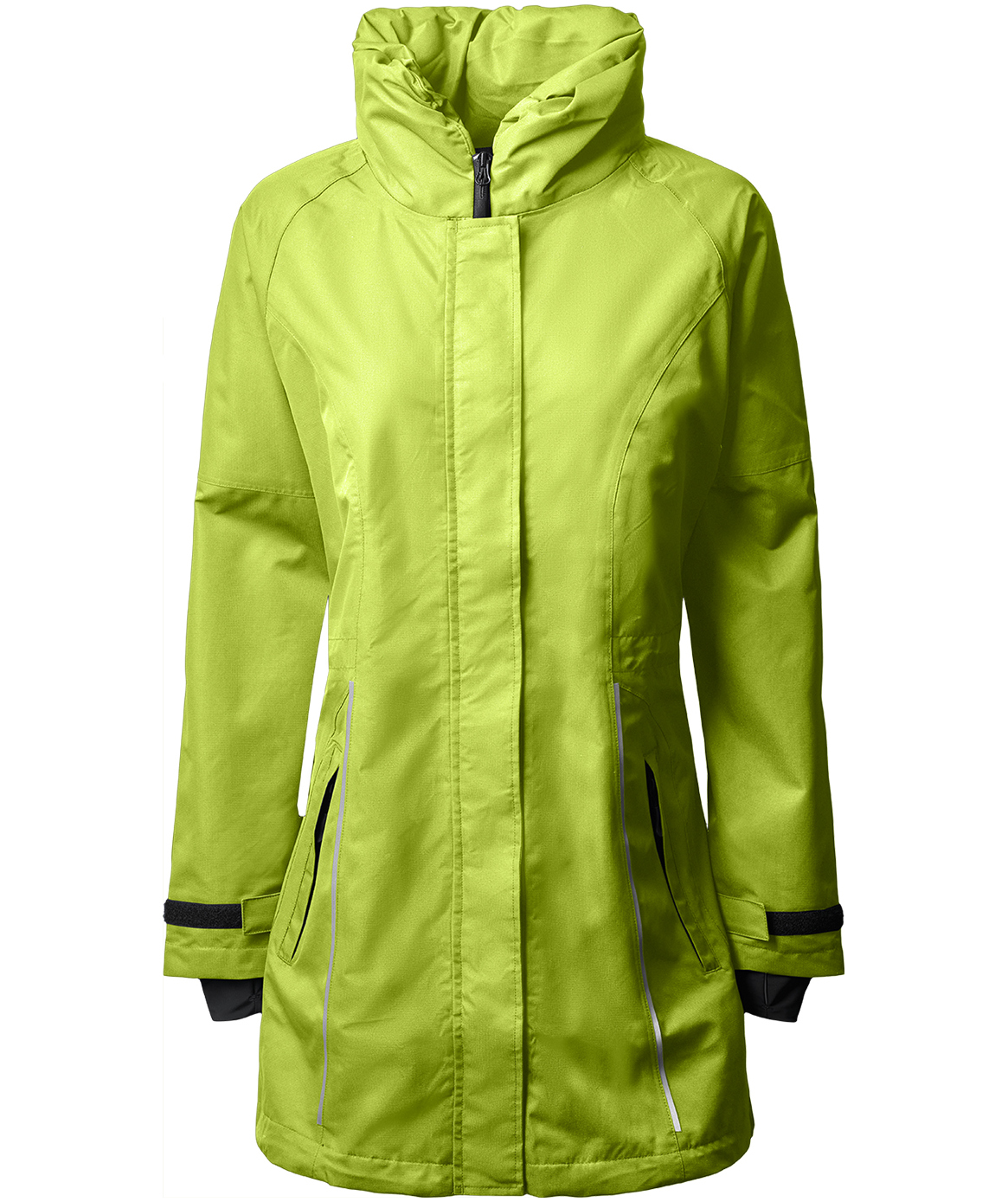 Xplor Care women's zip-in shell jacket, Lime