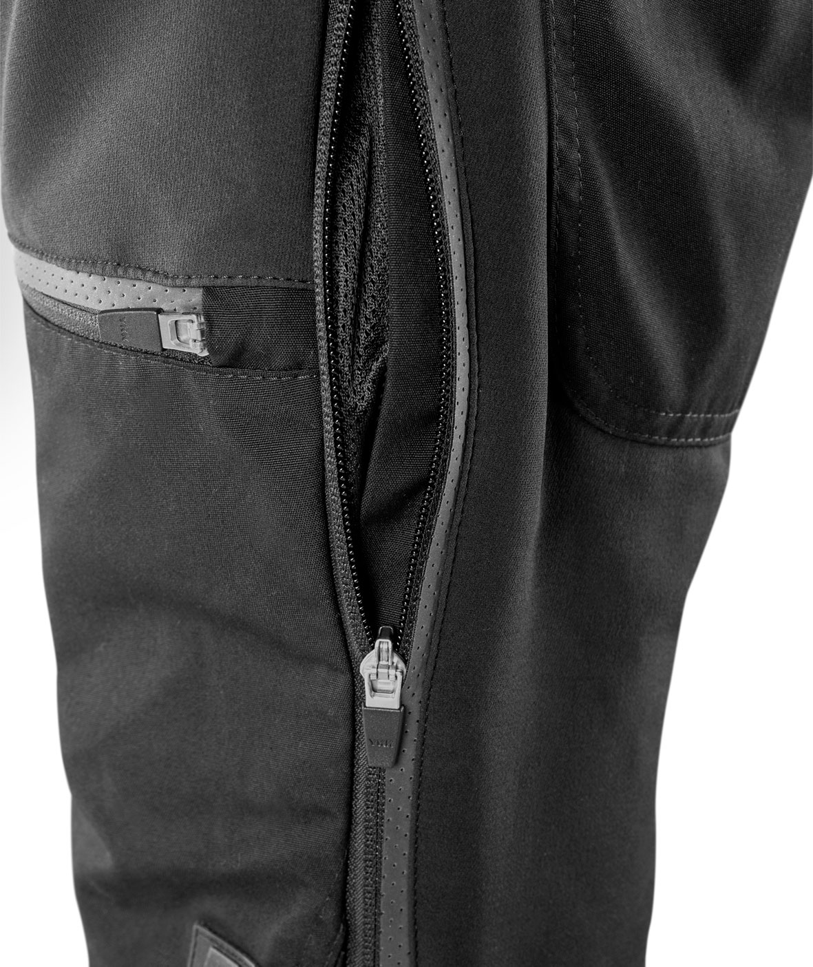 Fristads Outdoor Carbon semistretch trousers, Black, large image number 2