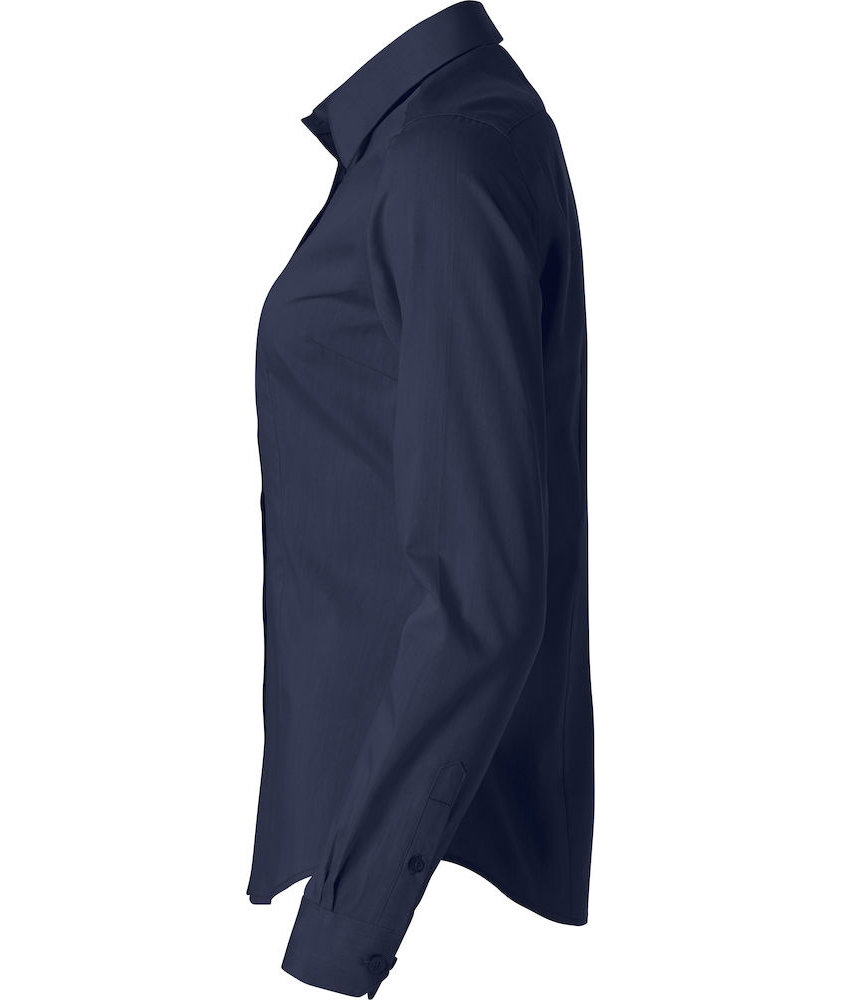 Clique Clare dameskjorte, M&oslash;rk Marine, large image number 4