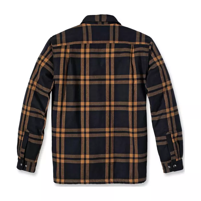 Carhartt flannell skjortjacka, Black, large image number 2