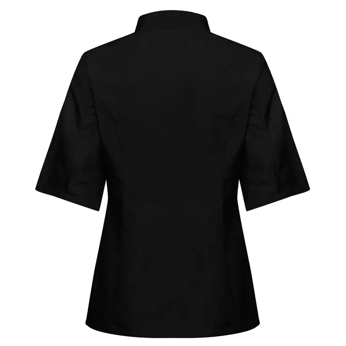 Segers 3/4 sleeved women's chefs jacket, Black, large image number 1