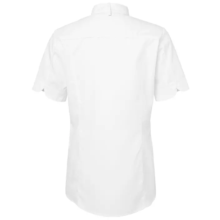 Segers 1024 slim fit kortærmet dame kokkeskjorte, Hvid, large image number 2