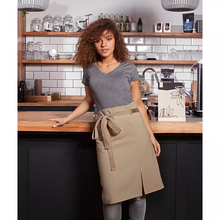 Karlowsky Recycled apron, Pebble grey, Pebble grey, large image number 1