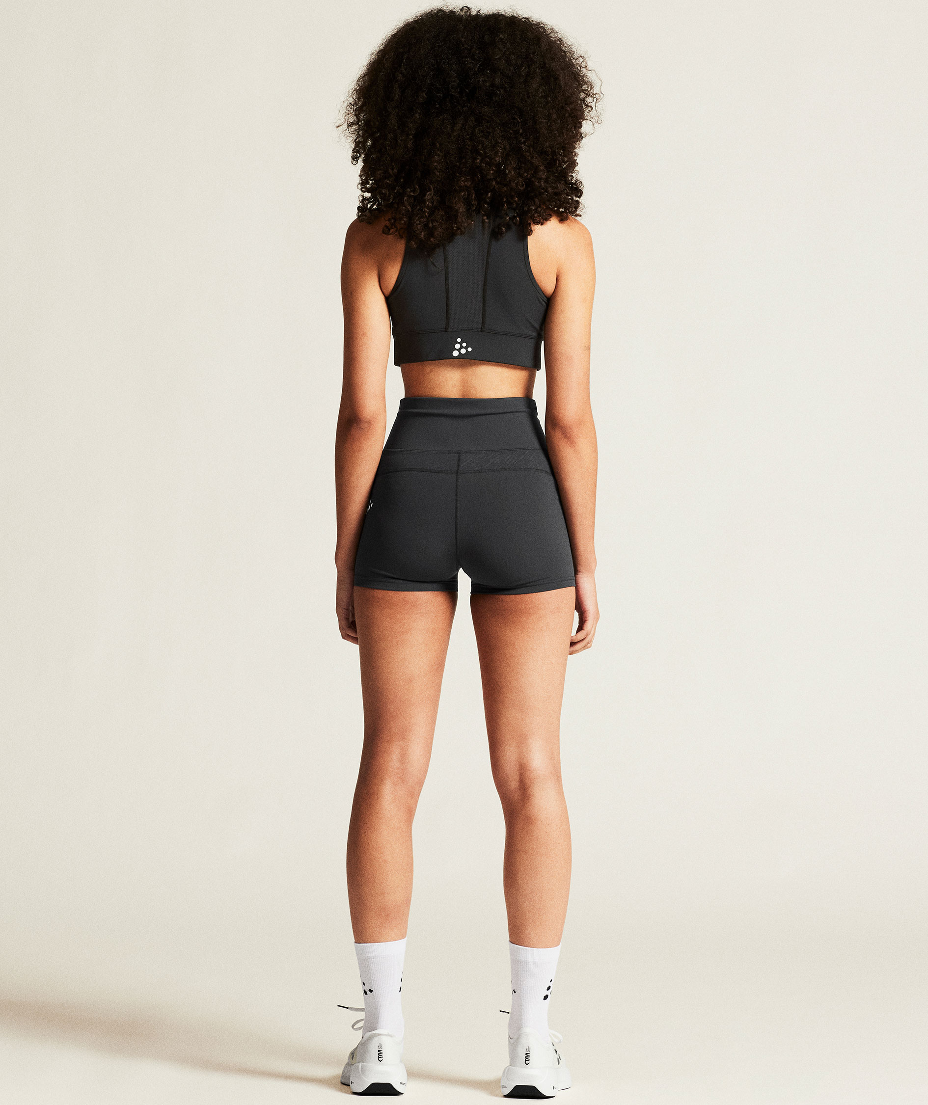 Craft Rush 2.0 dame sports BH, Black, large image number 10