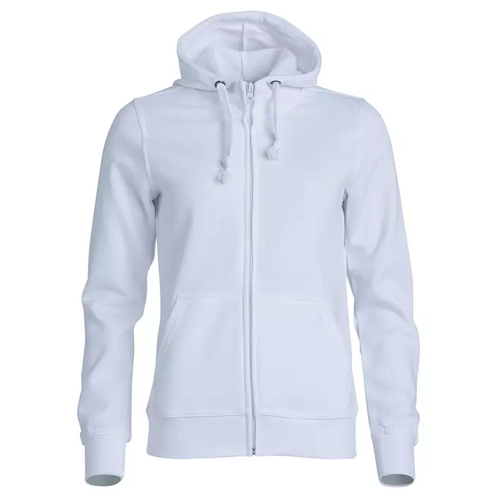 Clique Basic Hoody Zip women's hoodie, White, large image number 0