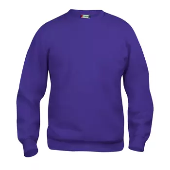 Clique Basic Roundneck sweatshirt, Skarp Lila