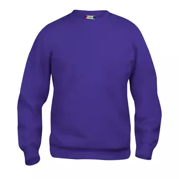Clique Basic Roundneck sweater, Strong Purple