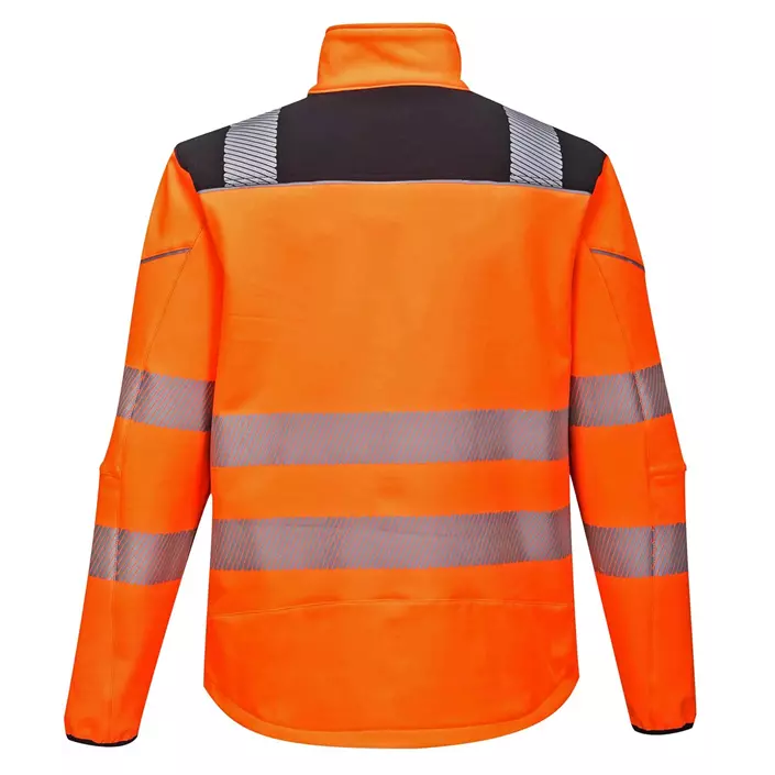 Portwest PW3 softshell jacket, Hi-Vis Orange/Black, large image number 1