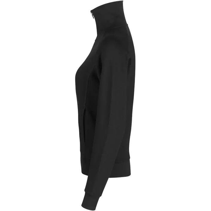 ID women's sweat cardigan, Black, large image number 2