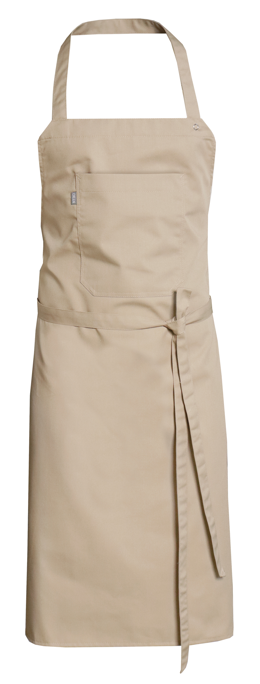 Nybo Workwear All-over br&ouml;stlappsf&ouml;rkl&auml;de med ficka, Khaki