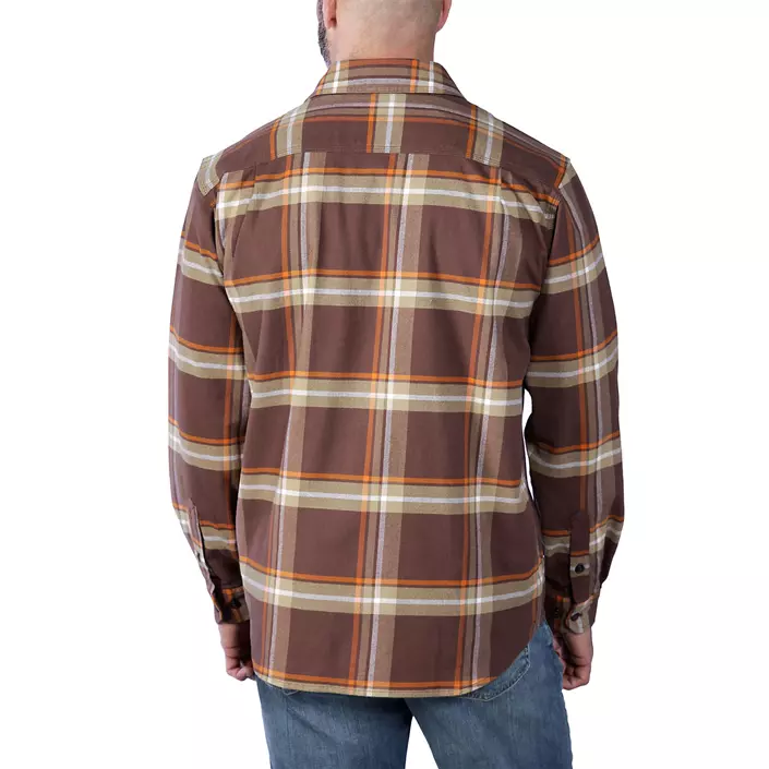 Carhartt  Midweight flannelskjorte, Chestnut, large image number 3