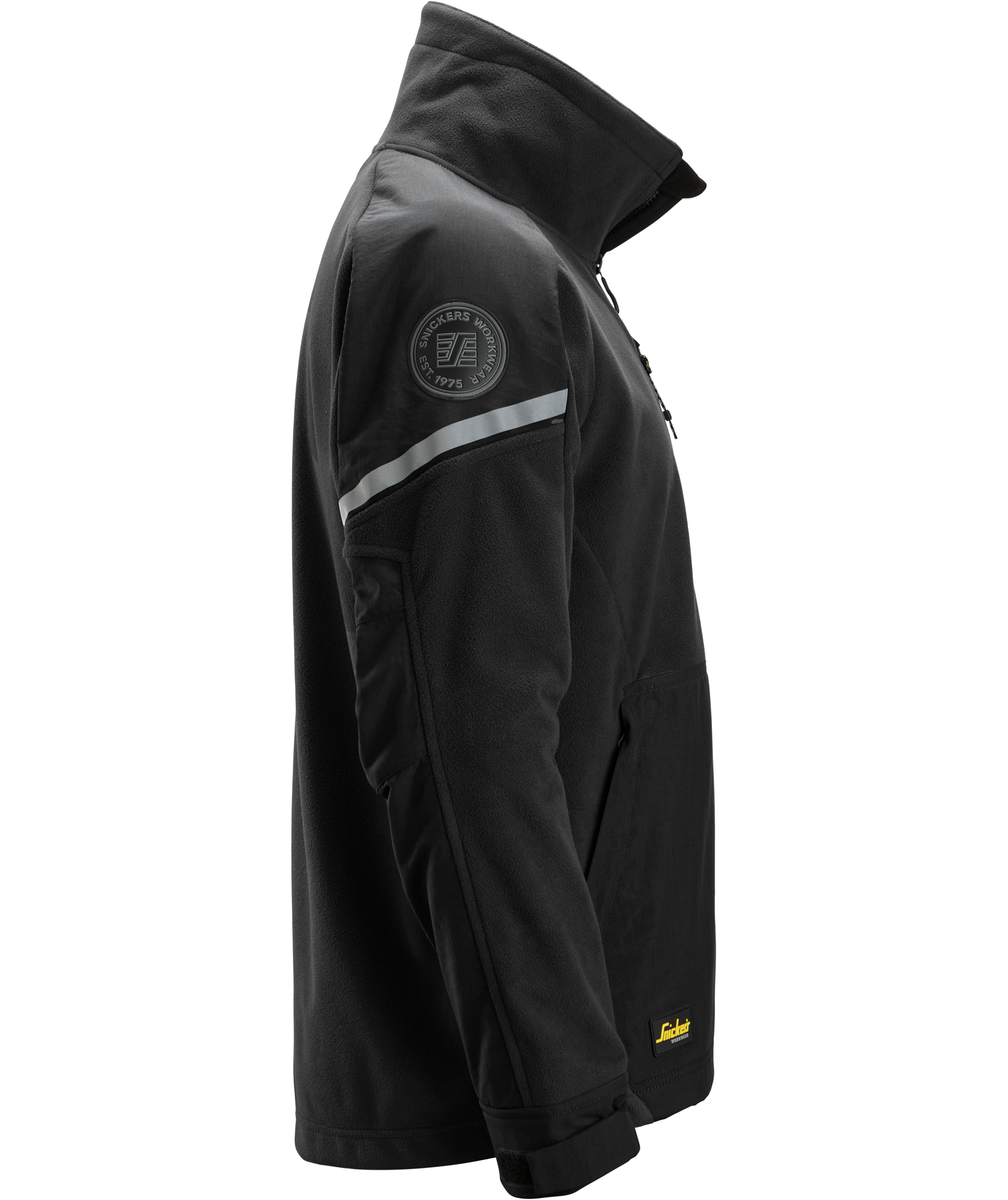 Snickers windproof fleece jacket 8410, Black, large image number 2