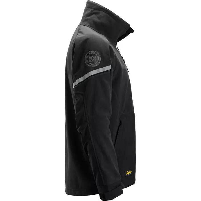 Snickers vindtæt fleecejakke, Black, large image number 2