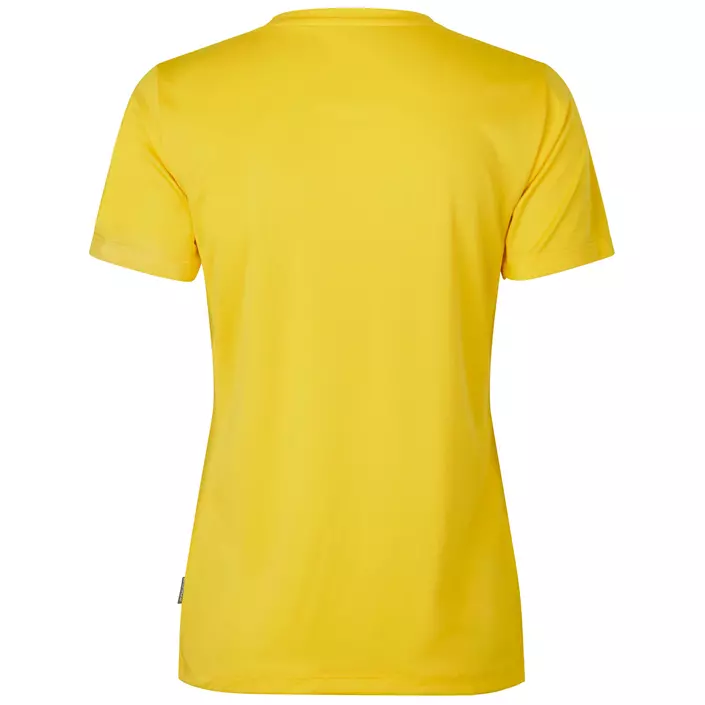 GEYSER Essential interlock dame T-skjorte, Gul, large image number 1