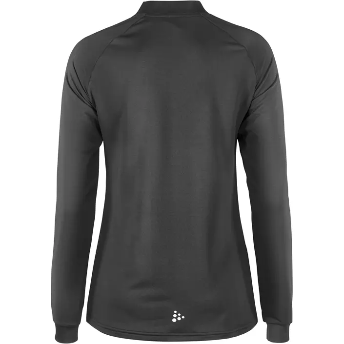 Craft Extend halfzip dame treningsgenser, Asphalt, large image number 2