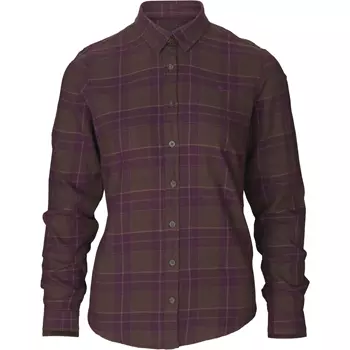 Seeland Range women's flannel shirt, Java check