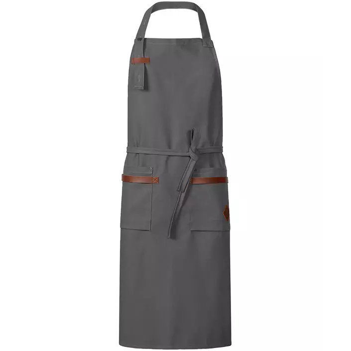 Segers 4093 bib apron, Grey, Grey, large image number 2