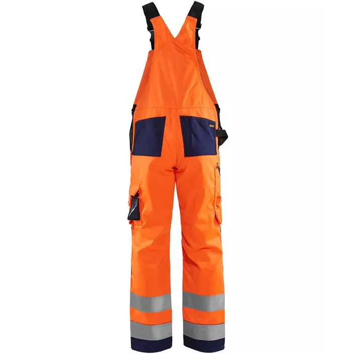 Blåkläder arbejdsoveralls, Hi-vis Orange/Marine, large image number 1