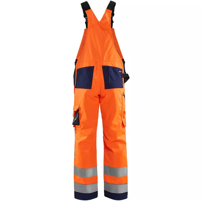 Blåkläder arbeidsselebukse, Hi-vis Oransje/Marineblå, large image number 1