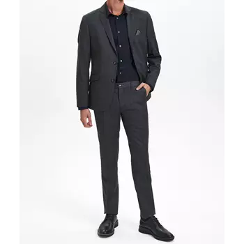 Sunwill Super 130 Fitted wool trousers, Anthracite