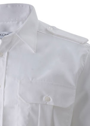 K&uuml;mmel Frank Classic fit pilot shirt, White, large image number 2