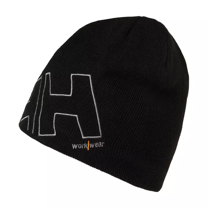 Helly Hansen knitted beanie, Black, Black, large image number 0