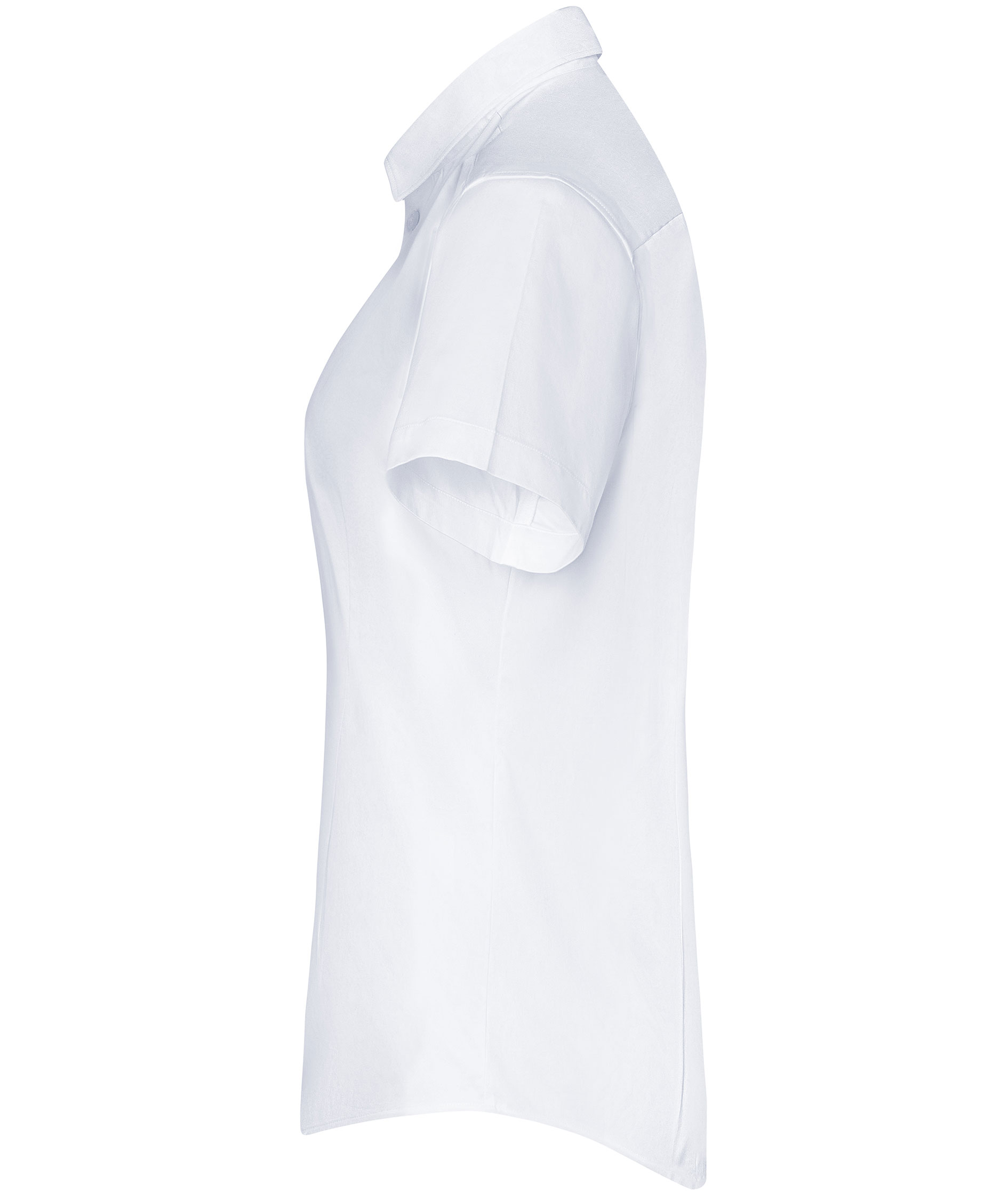Karlowsky slim fit short-sleeved women's shirt, White, large image number 4