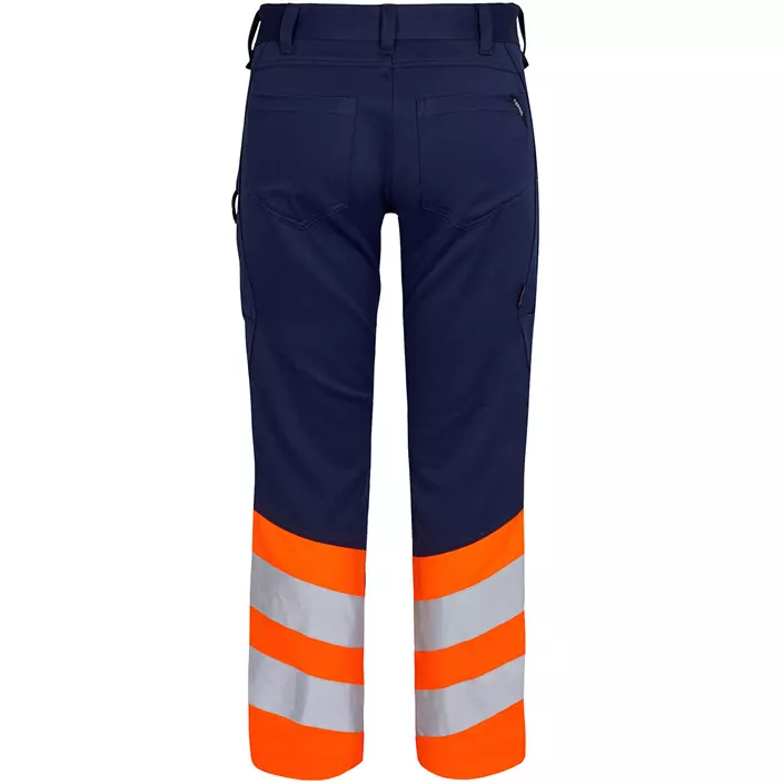 Engel Safety arbeidsbukse, Blue Ink/Hi-Vis Orange, large image number 1
