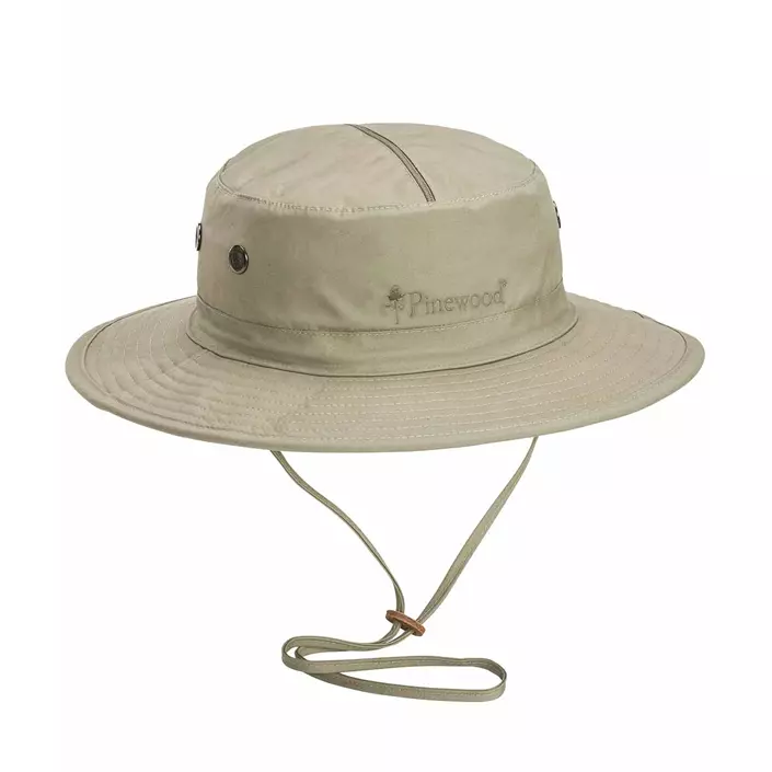 Pinewood hatt med myggjenett, Lys Khaki, Lys Khaki, large image number 0