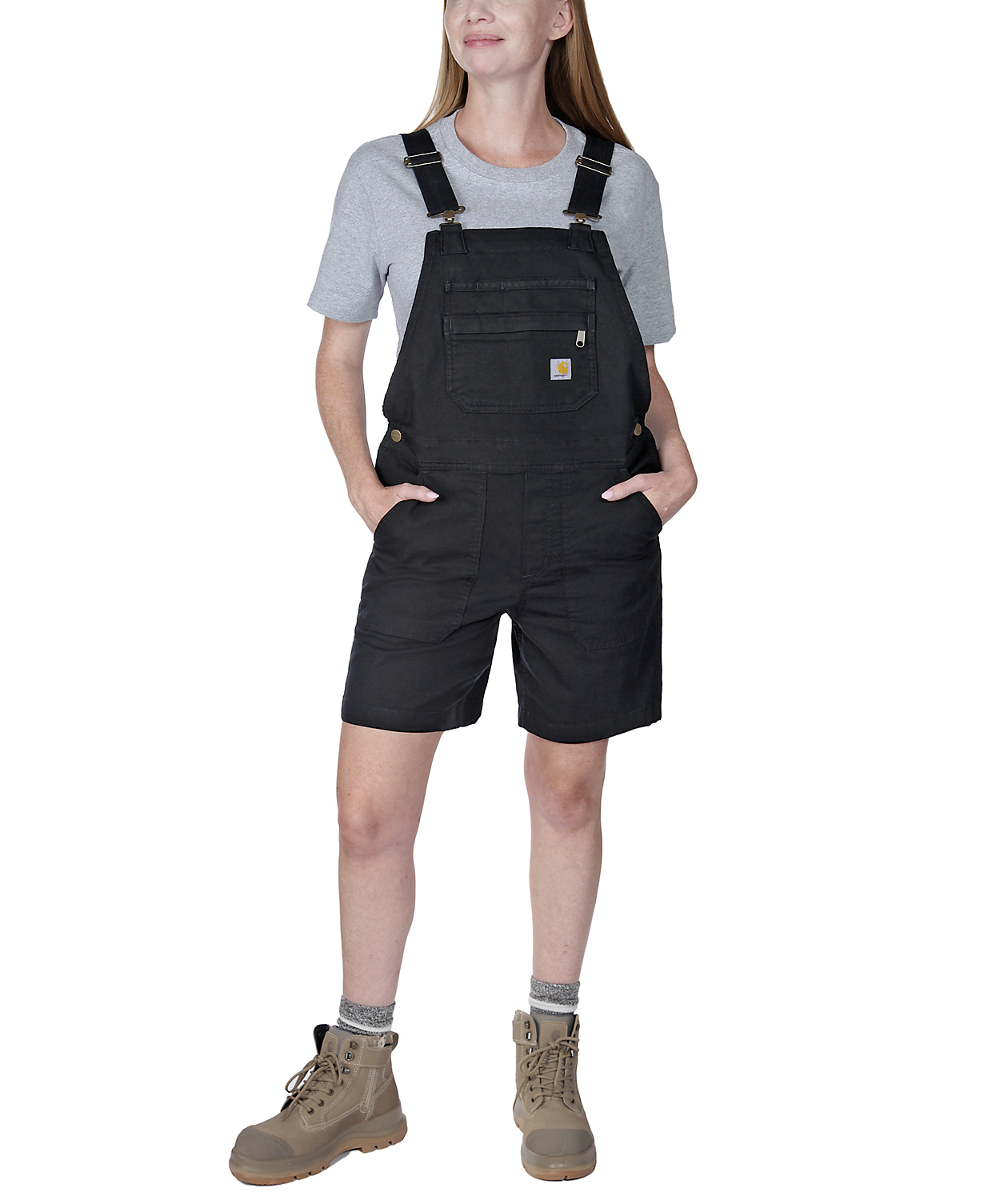 Carhartt Rugged Flex shortall dam, Black