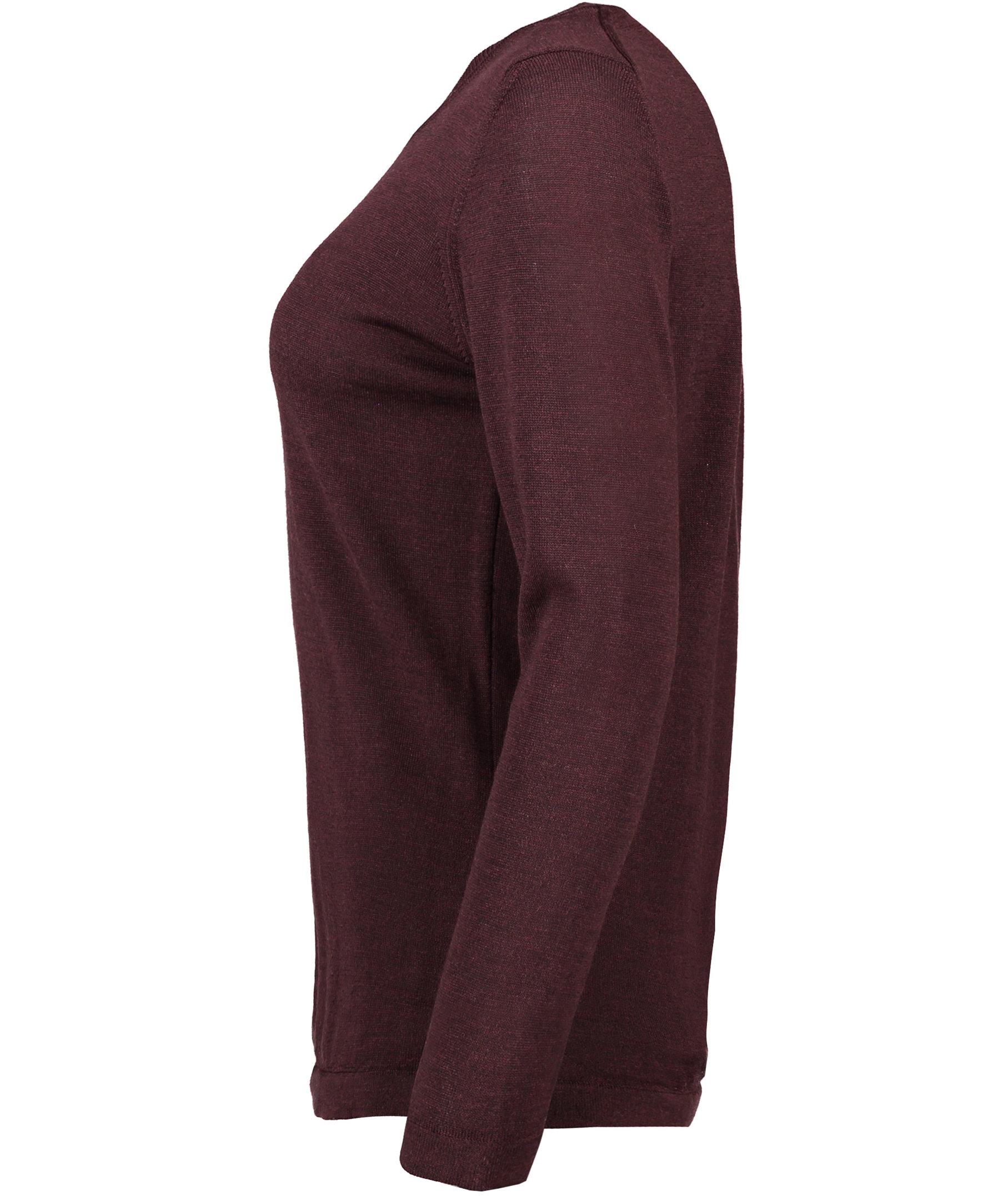 Seven Seas Damen Strickpullover mit Merinowolle, Deep Red, large image number 3