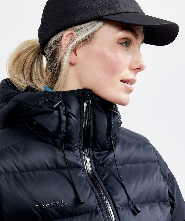 Craft ADV Explore women's down jacket, Black, large image number 3