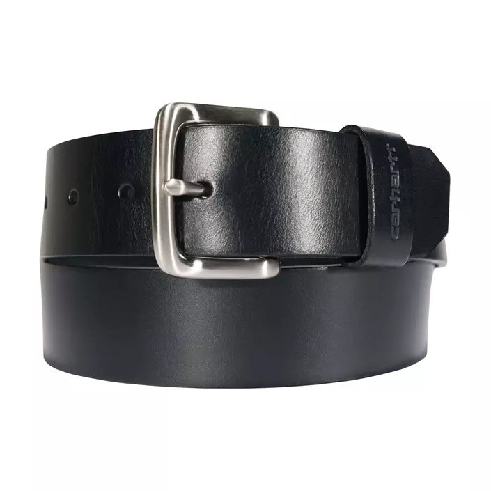 Carhartt läderbälte, Black, large image number 0