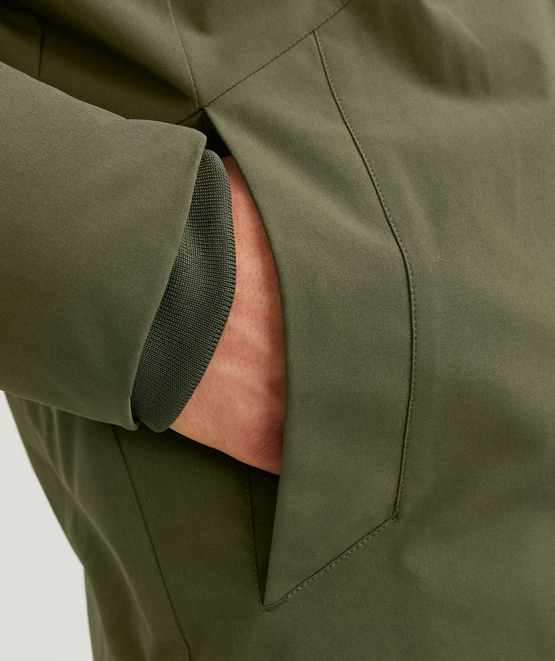 Jack & Jones JJEKEEN winter jacket, Grape leaf, large image number 4